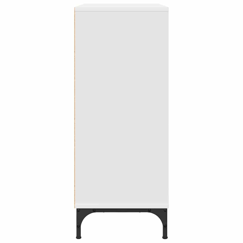 Buffet avec tiroir Blanc 79,5 x 33 x 82 cm Bois d'ingénierie - XIOS