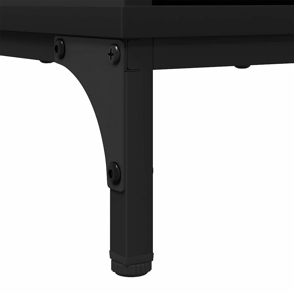 Buffet avec tiroir Noir 79,5 x 33 x 82 cm Bois d'ingénierie - XIOS