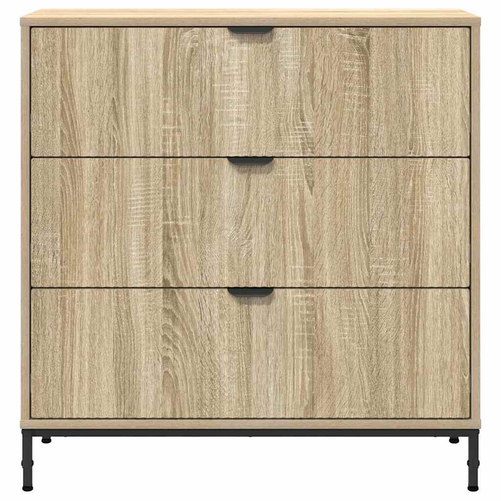 Buffet Chêne sonoma 79,5 x 33 x 82 cm Bois d'ingénierie - XIOS