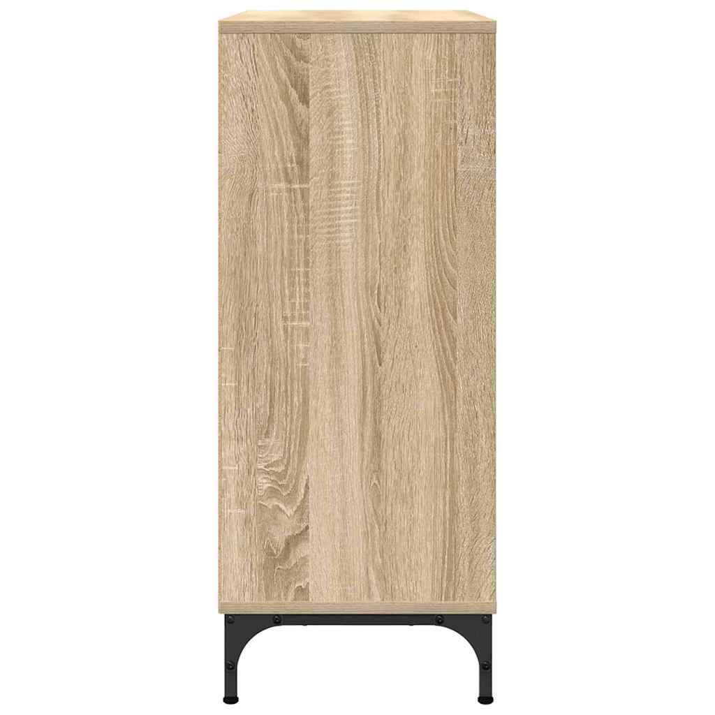Buffet Chêne sonoma 79,5 x 33 x 82 cm Bois d'ingénierie - XIOS