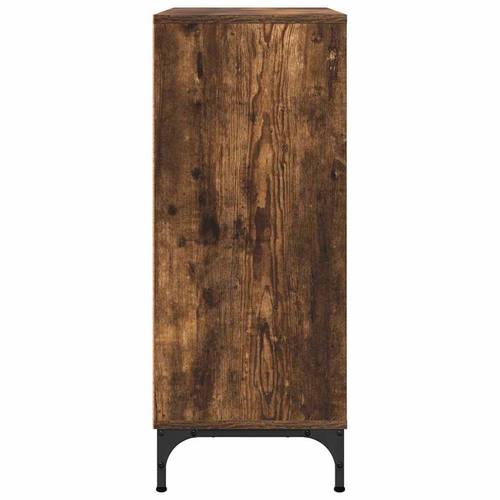 Buffet Chêne fumé 79,5 x 33 x 82 cm Bois d'ingénierie - XIOS