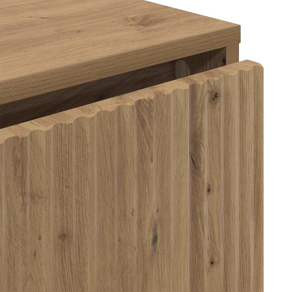 Buffet Chêne artisanal 79,5 x 33 x 82 cm Bois d'ingénierie - XIOS