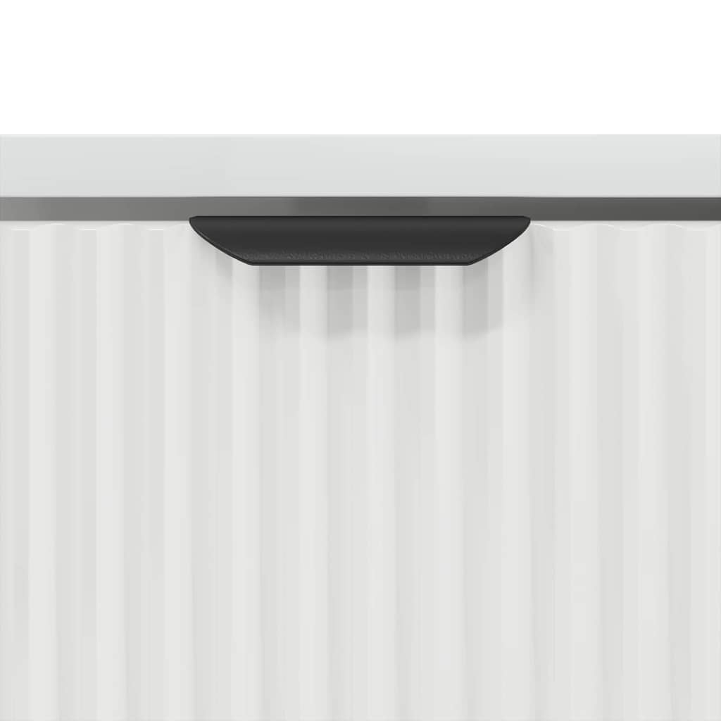 Table basse avec tiroir Blanc 90 x 49 x 46 cm Bois d'ingénierie - XIOS