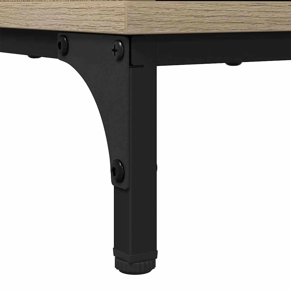Table basse Chêne Sonoma 90 x 49 x 46 cm Bois d'ingénierie - XIOS