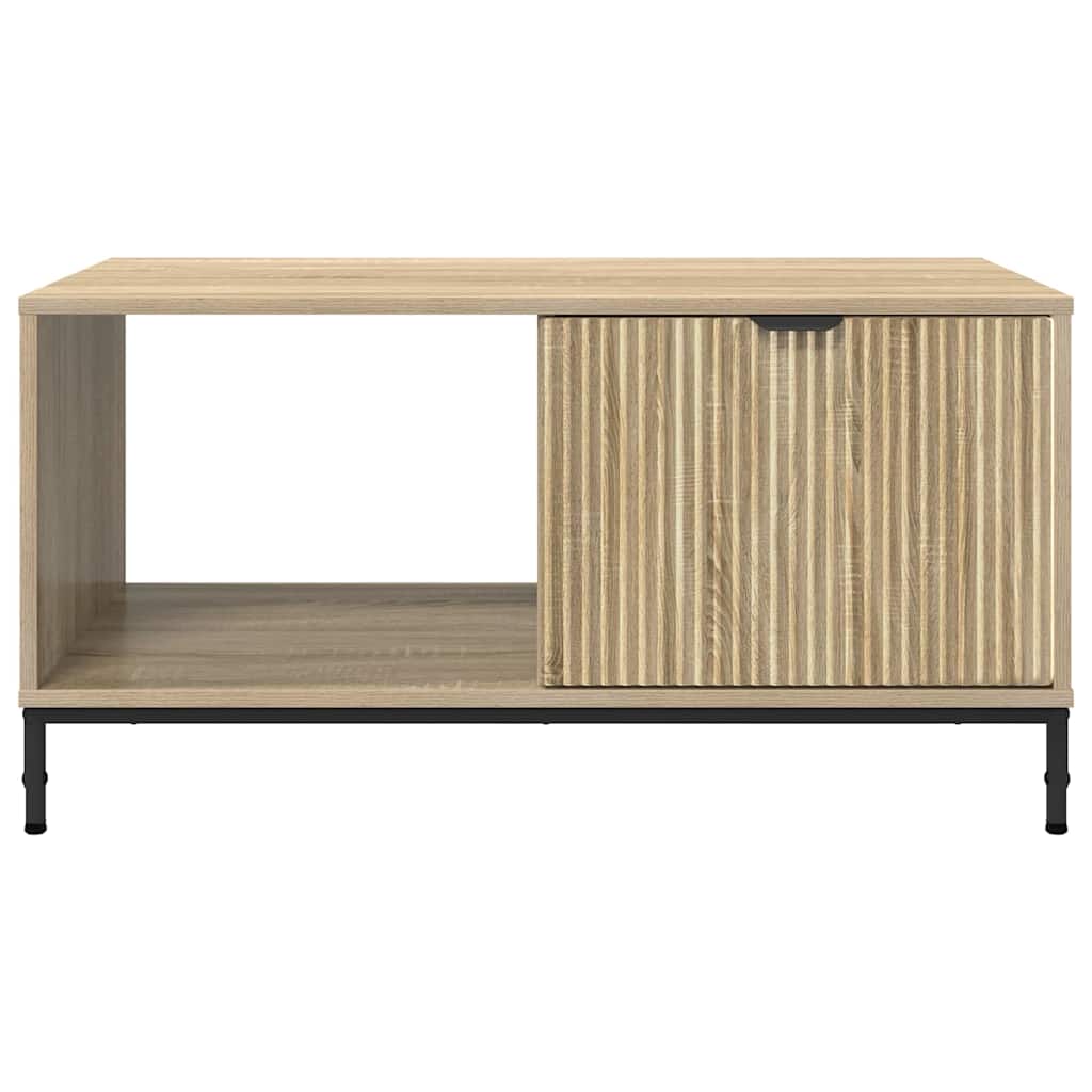 Table basse Chêne Sonoma 90 x 49 x 46 cm Bois d'ingénierie - XIOS