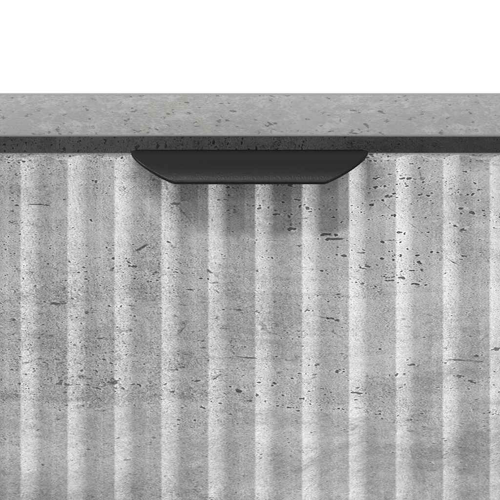 Table basse Gris béton 90 x 49 x 46 cm Bois d'ingénierie - XIOS