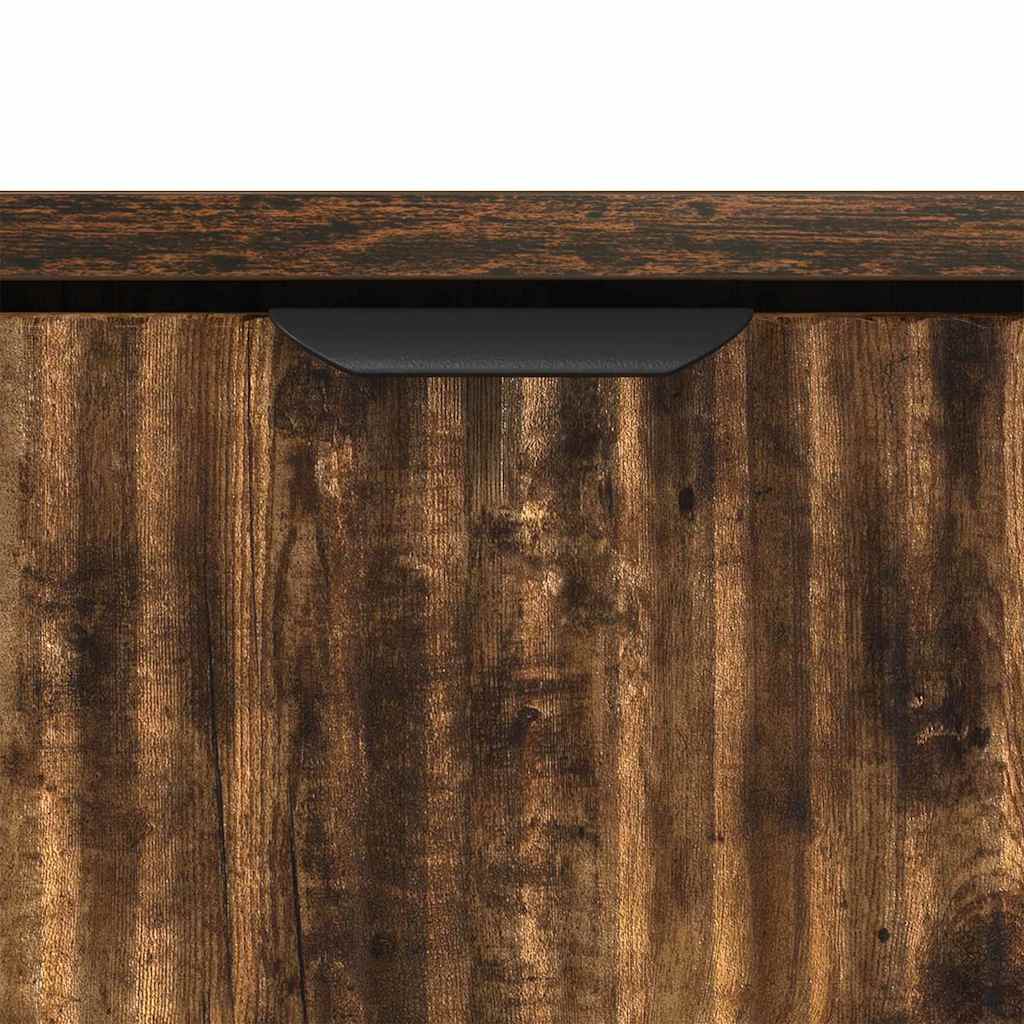 Table basse Chêne fumé 90 x 49 x 46 cm Bois d'ingénierie - XIOS