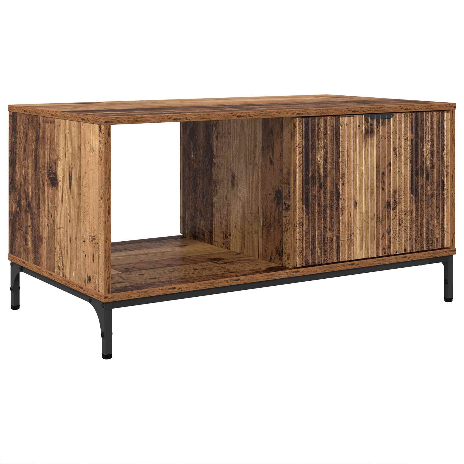 Table basse Bois ancien 90 x 49 x 46 cm Bois d'ingénierie - XIOS