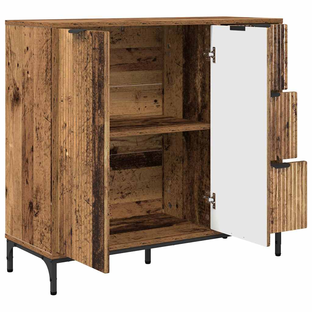 Buffet Bois ancien 89,5 x 33 x 82 cm Bois d'ingénierie - XIOS