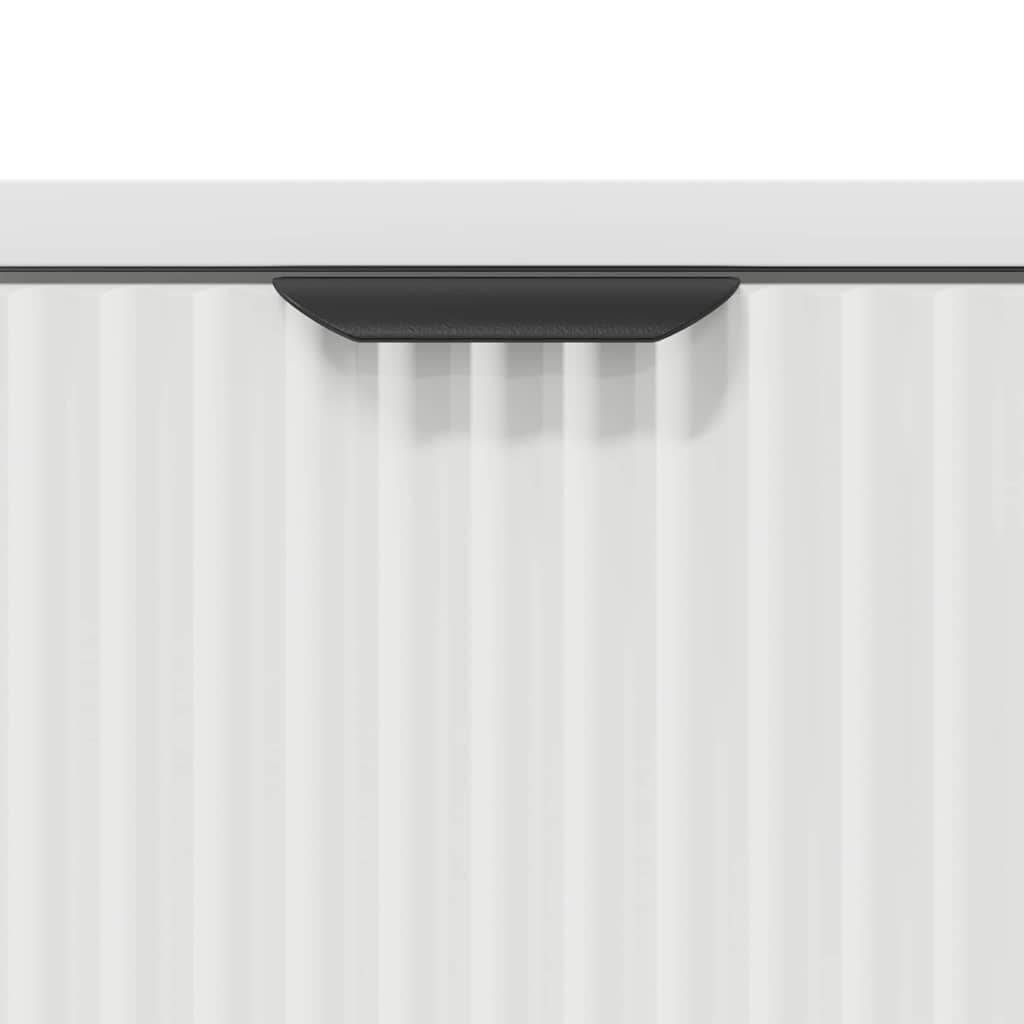 Table de chevet Blanc 63,5 x 36 x 61 cm Bois d'ingénierie - XIOS