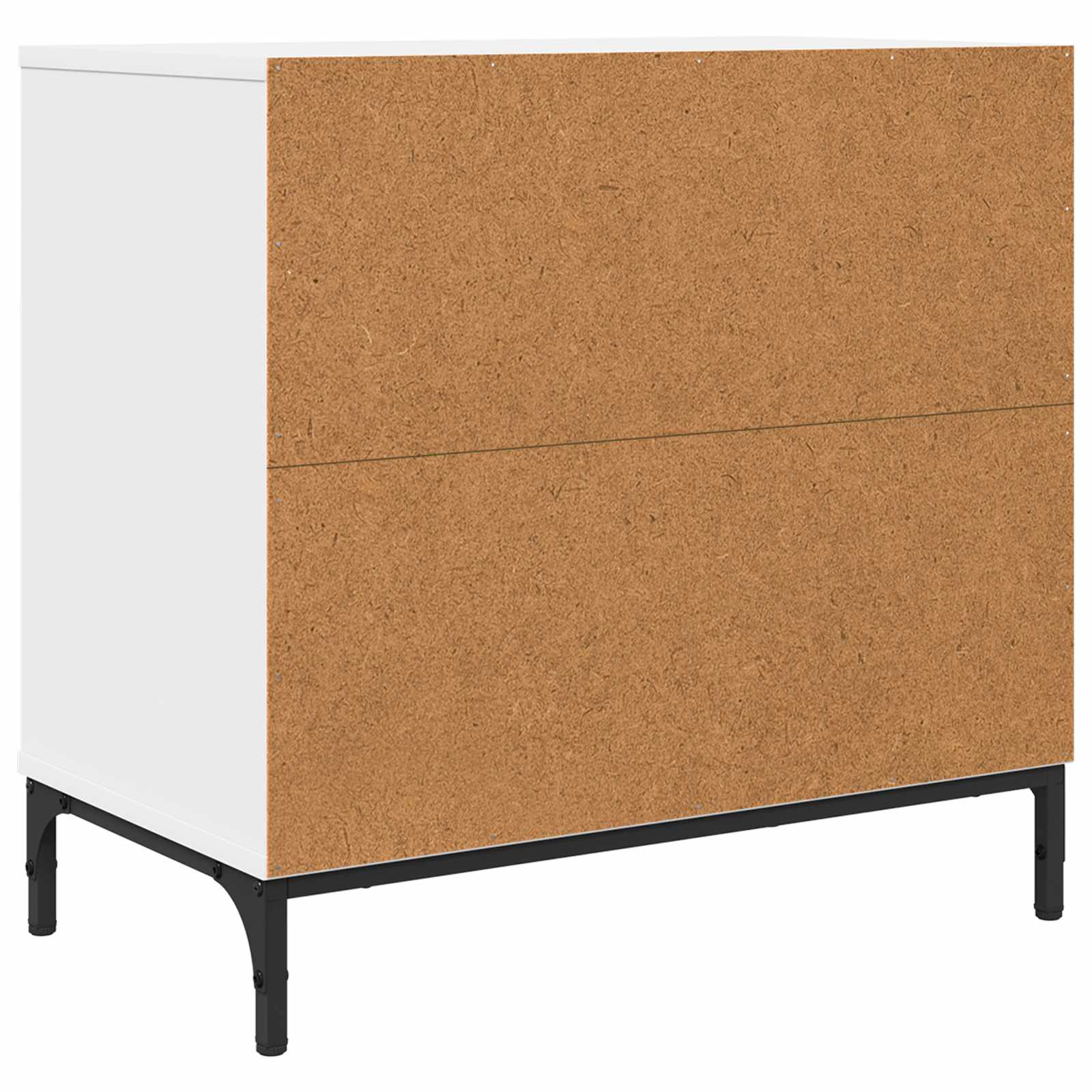 Table de chevet Blanc 63,5 x 36 x 61 cm Bois d'ingénierie - XIOS