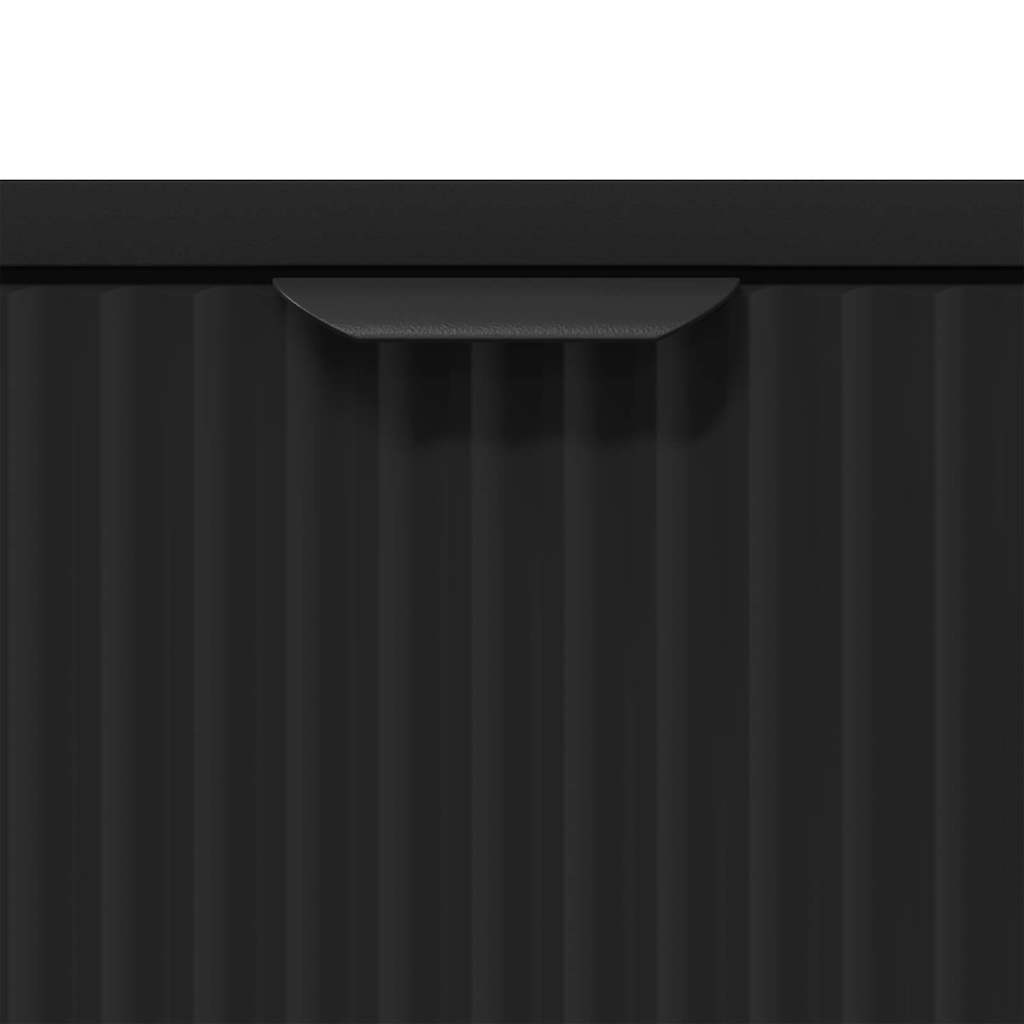 Table de chevet Noir 63,5 x 36 x 61 cm Bois d'ingénierie - XIOS