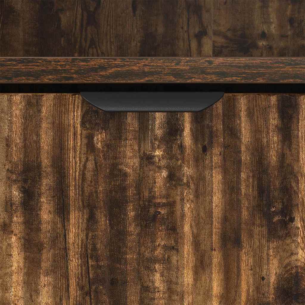 Table de chevet Chêne fumé 49 x 36 x 61 cm Bois d'ingénierie - XIOS