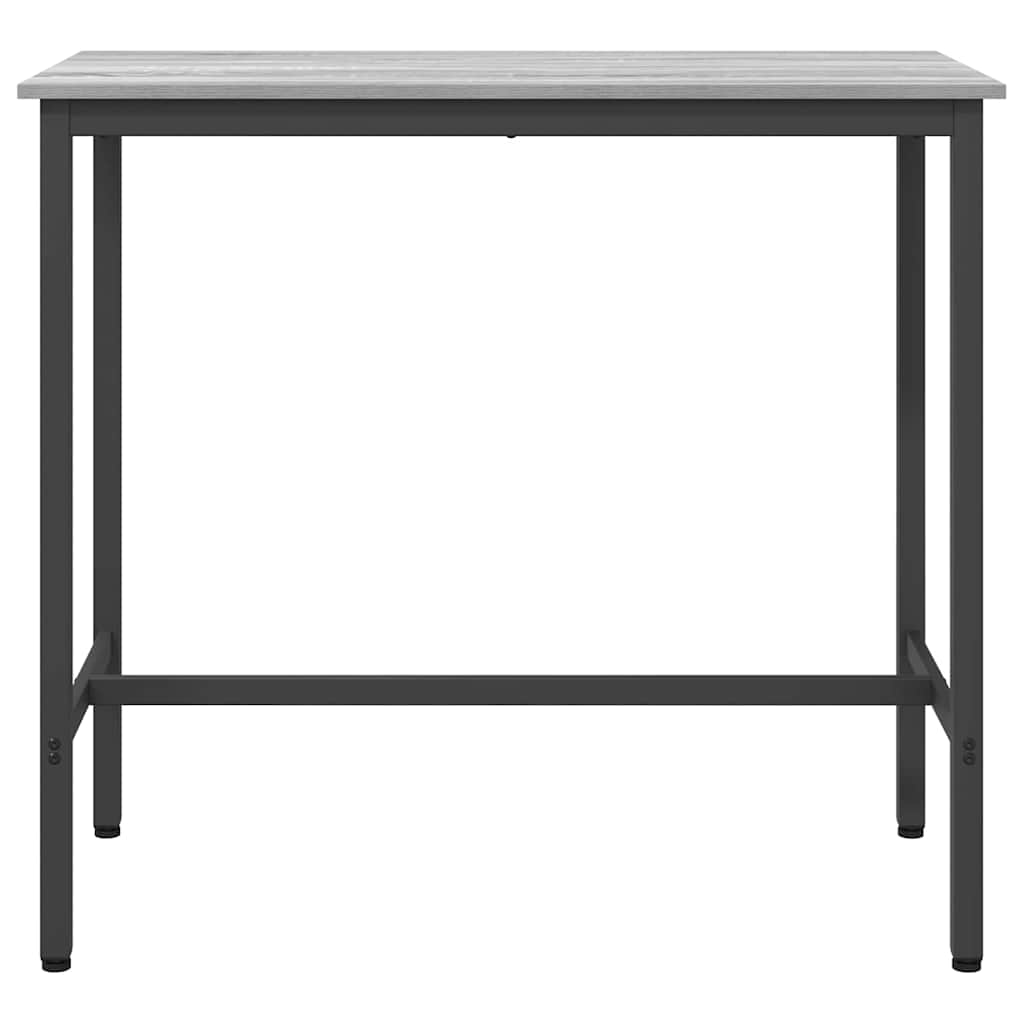 table Gris Sonoma 100 x 50 x 90,5 cm Bois d'ingénierie et acier - XIOS