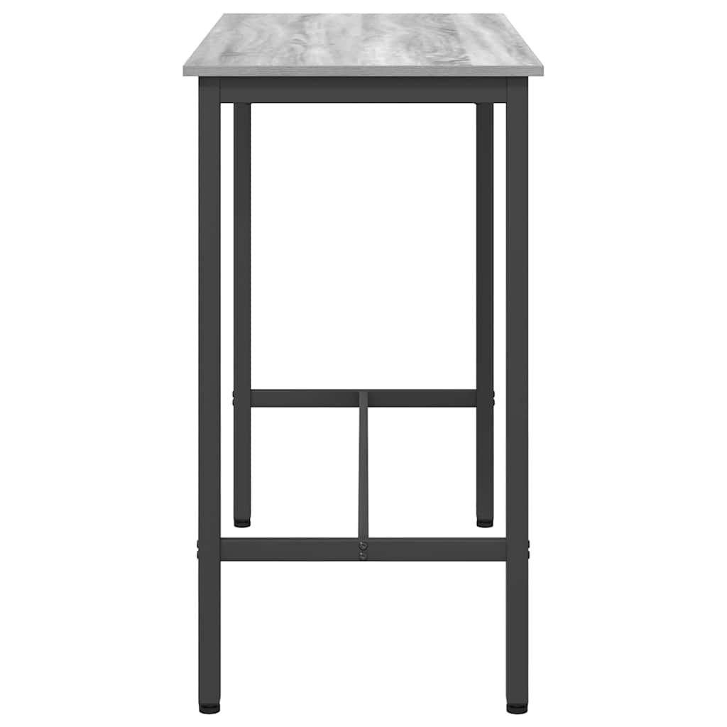 table Gris Sonoma 100 x 50 x 90,5 cm Bois d'ingénierie et acier - XIOS