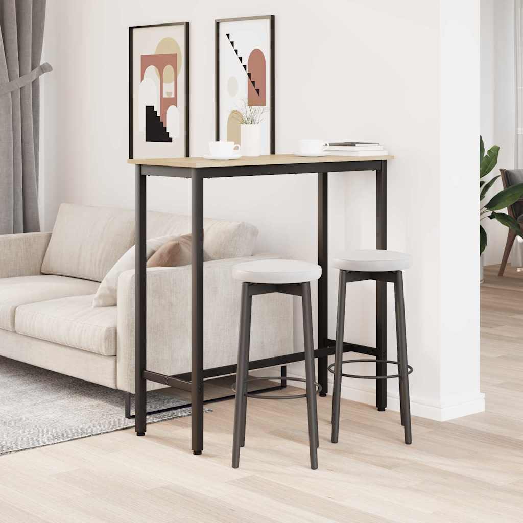 table Chêne Sonoma 100 x 40 x 100,5 cm