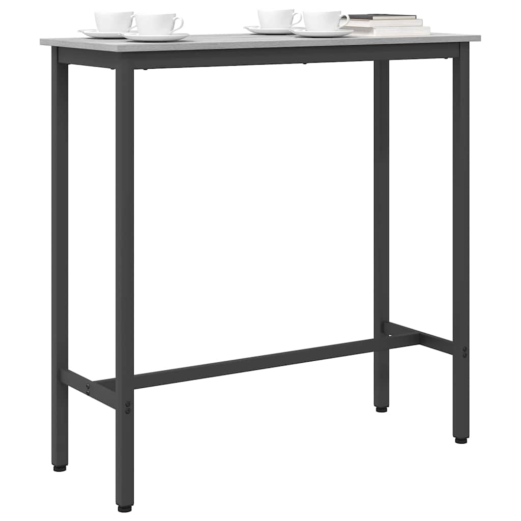 table Gris Sonoma 100 x 40 x 100,5 cm - XIOS