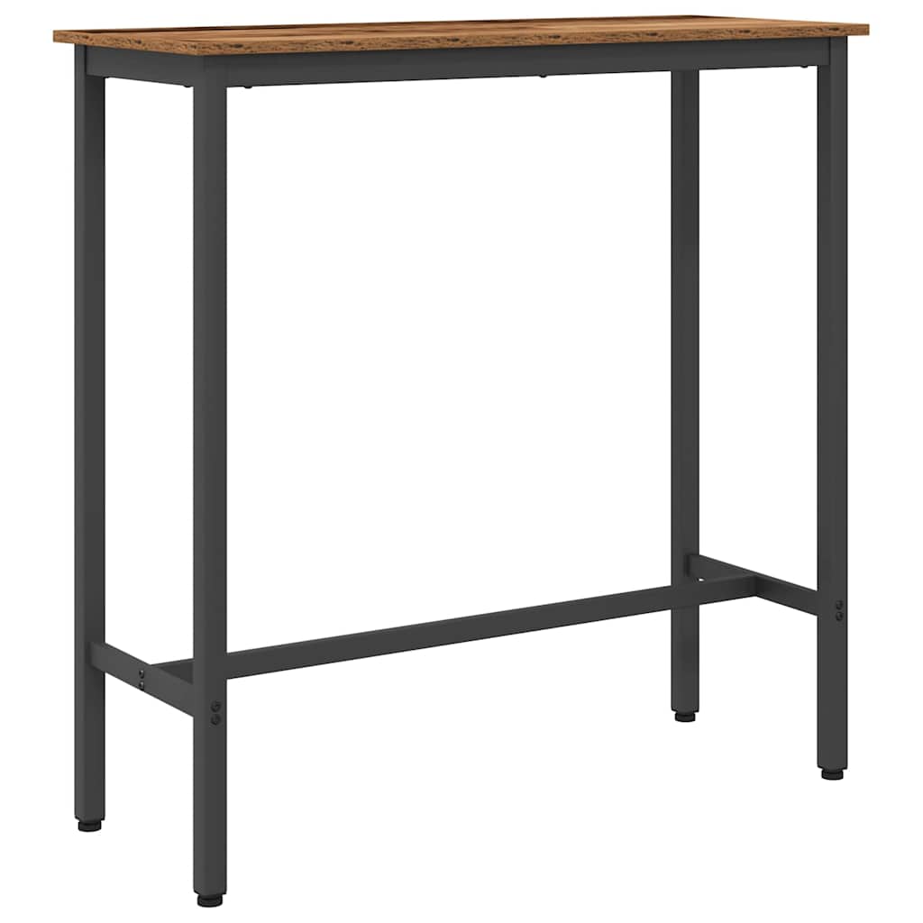 table Bois ancien 100 x 40 x 100,5 cm - XIOS