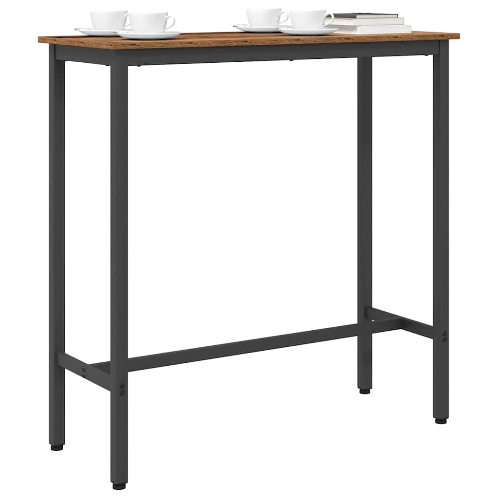 table Bois ancien 100 x 40 x 100,5 cm - XIOS