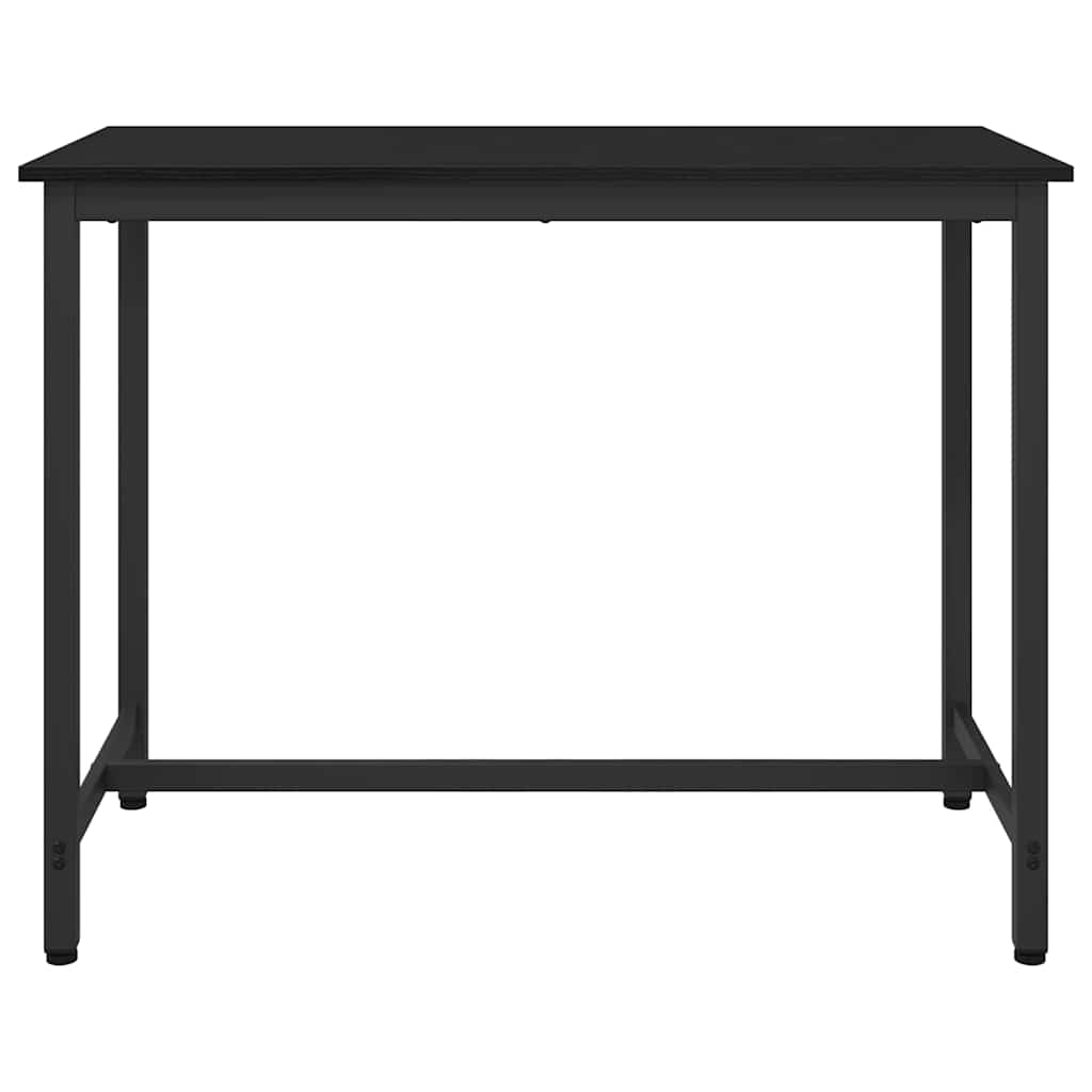 table Chêne noir 100 x 50 x 76,5 cm Bois d'ingénierie et acier - XIOS