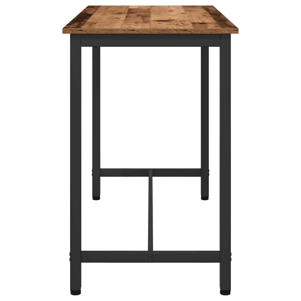 table Bois ancien 100 x 50 x 76,5 cm Bois d'ingénierie et acier - XIOS