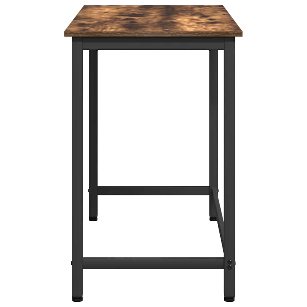 table Chêne fumé 80 x 50 x 76,5 cm Bois d'ingénierie et acier - XIOS