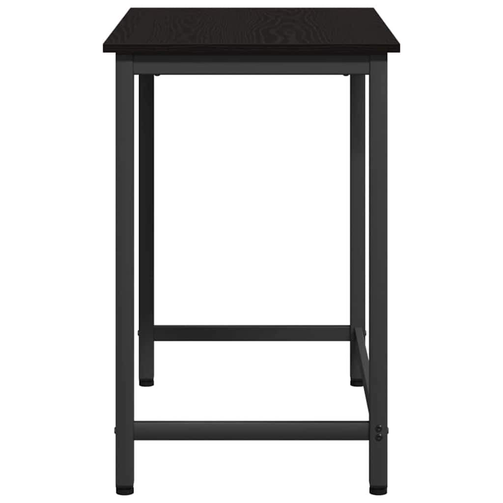 table Chêne noir 100 x 50 x 76,5 cm Bois d'ingénierie et acier - XIOS