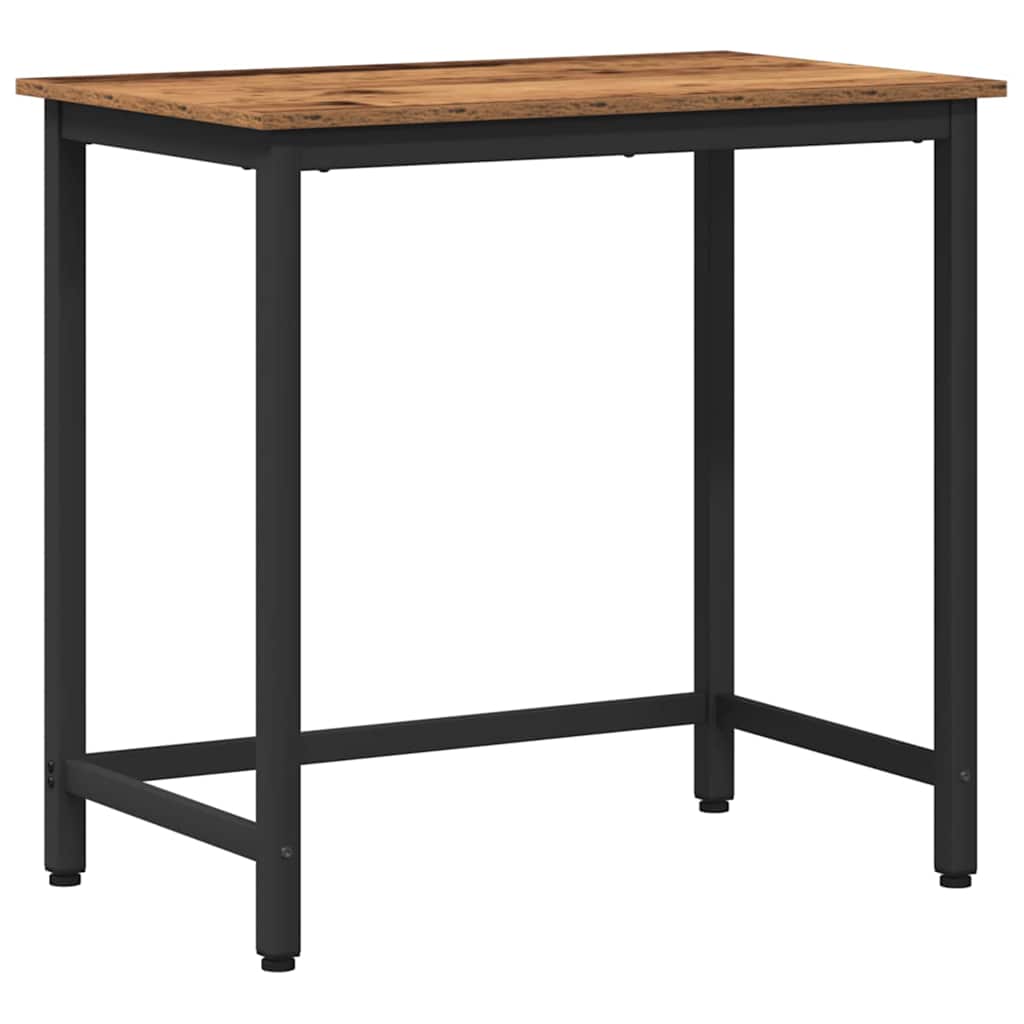 table Bois ancien 100 x 50 x 76,5 cm Bois d'ingénierie et acier - XIOS