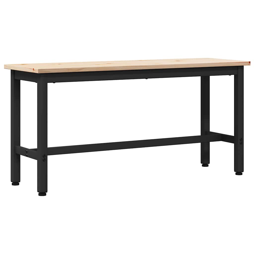 Bancs de Salle à Manger 2 pcs Naturel 100 x 32,5 x 49 cm - XIOS