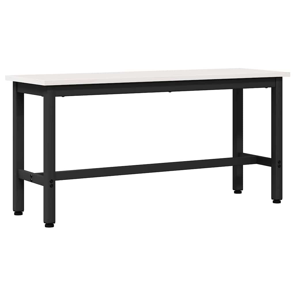 Banc de salle à manger Blanc 100 x 32,5 x 49 cm - XIOS