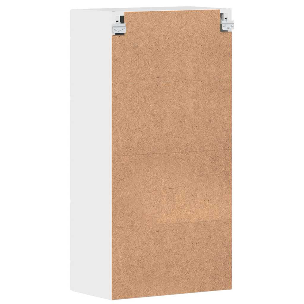 Cabinet en Bois avec stockage Blanc brillant 50 x 29 x 100 cm - XIOS