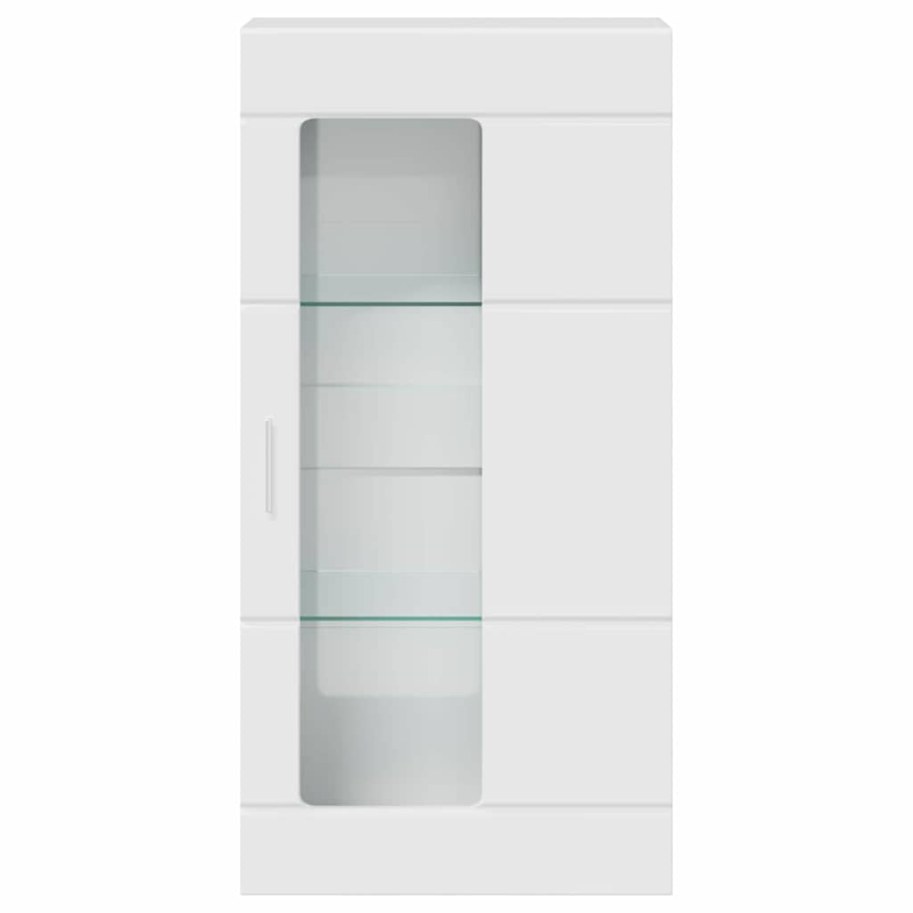 Cabinet en Bois avec stockage Blanc brillant 50 x 29 x 100 cm - XIOS