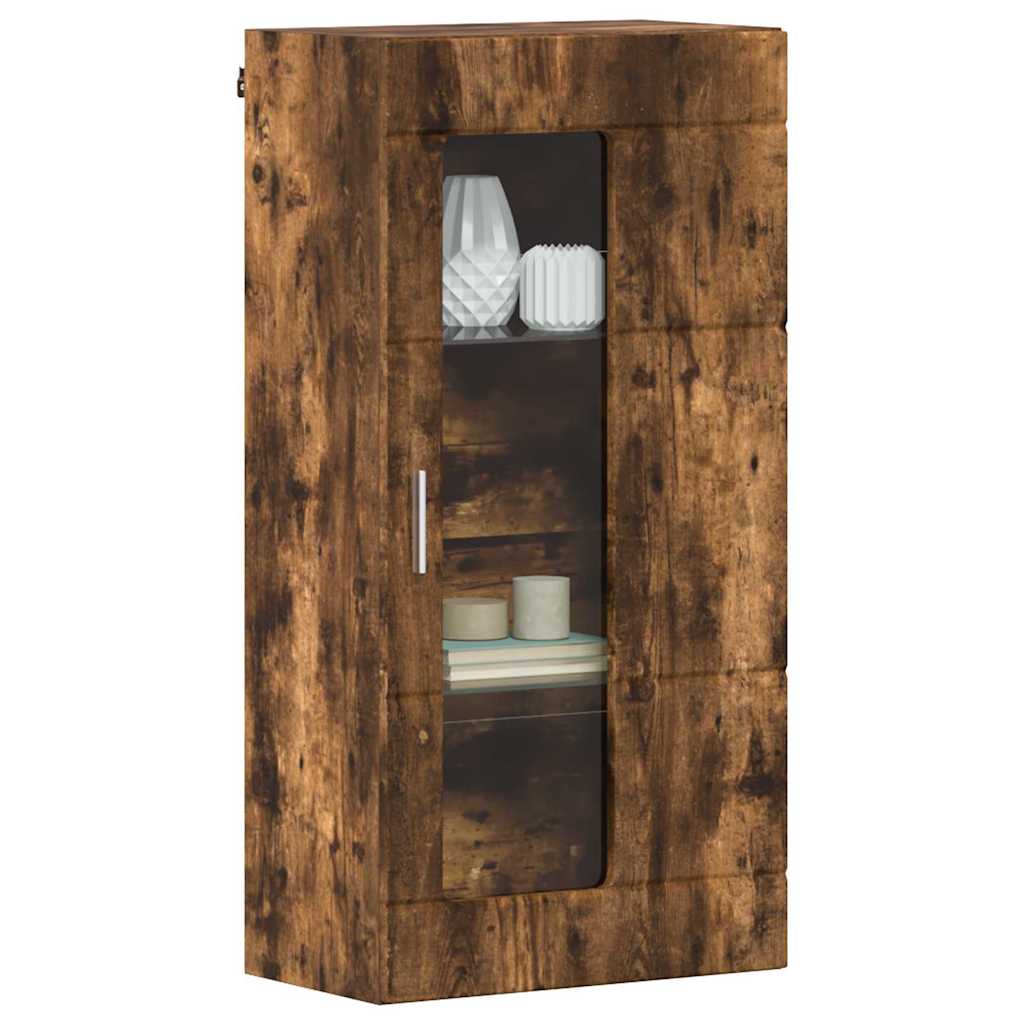 Cabinet en Bois Chêne fumé 50 x 29 x 100 cm Bois d'ingénierie - XIOS