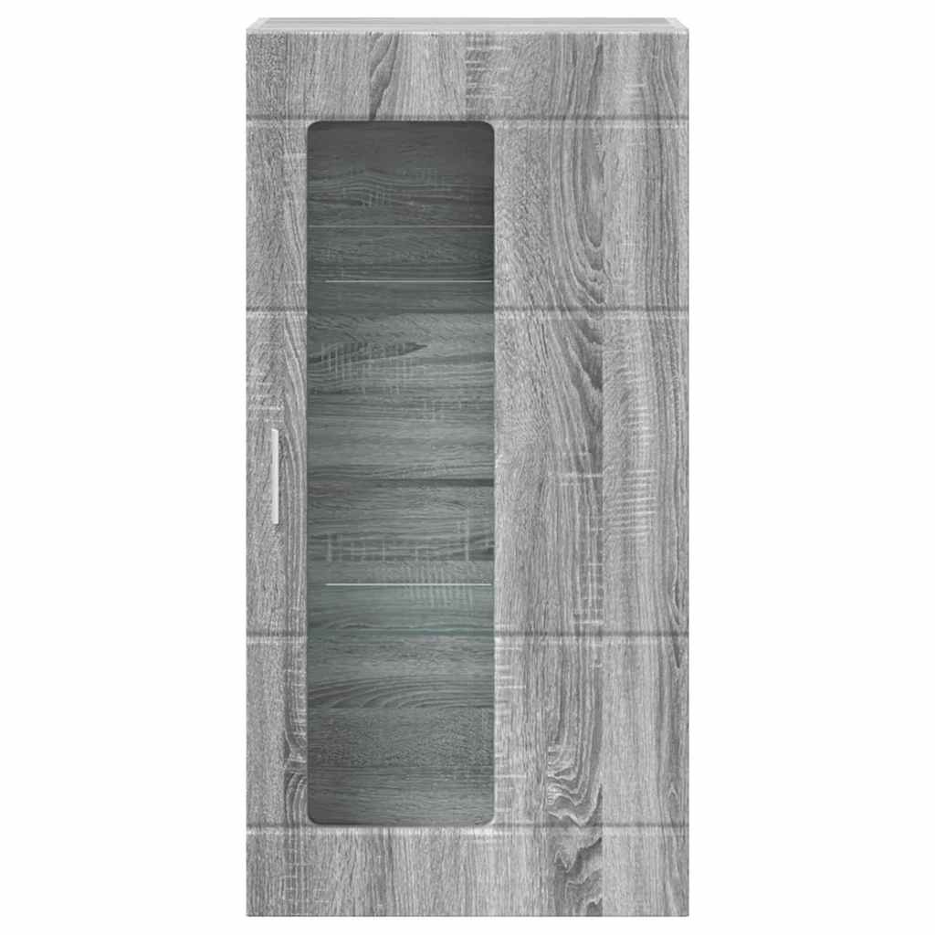 Meuble mural Sonoma gris 55 x 29 x 100 cm Bois d'ingénierie - XIOS
