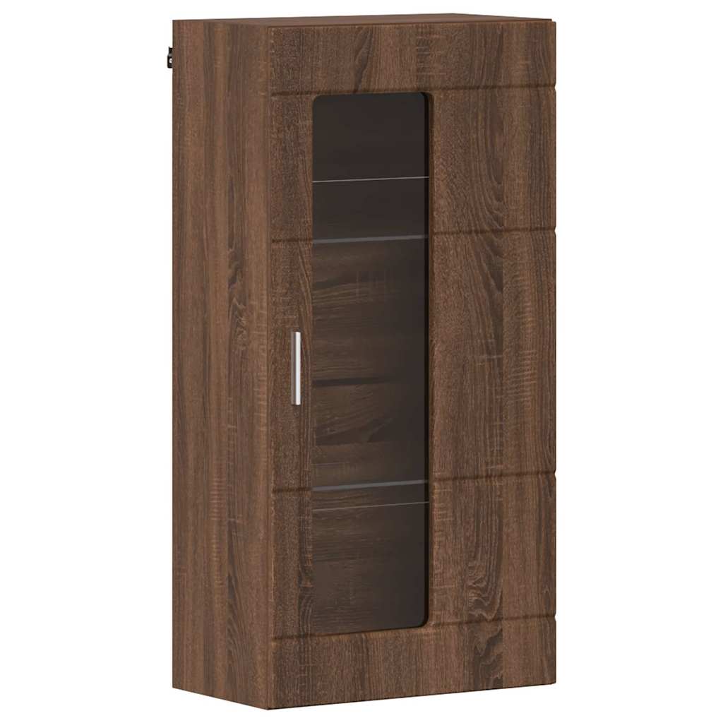 Meuble mural Chêne marron 55 x 29 x 100 cm Bois d'ingénierie - XIOS