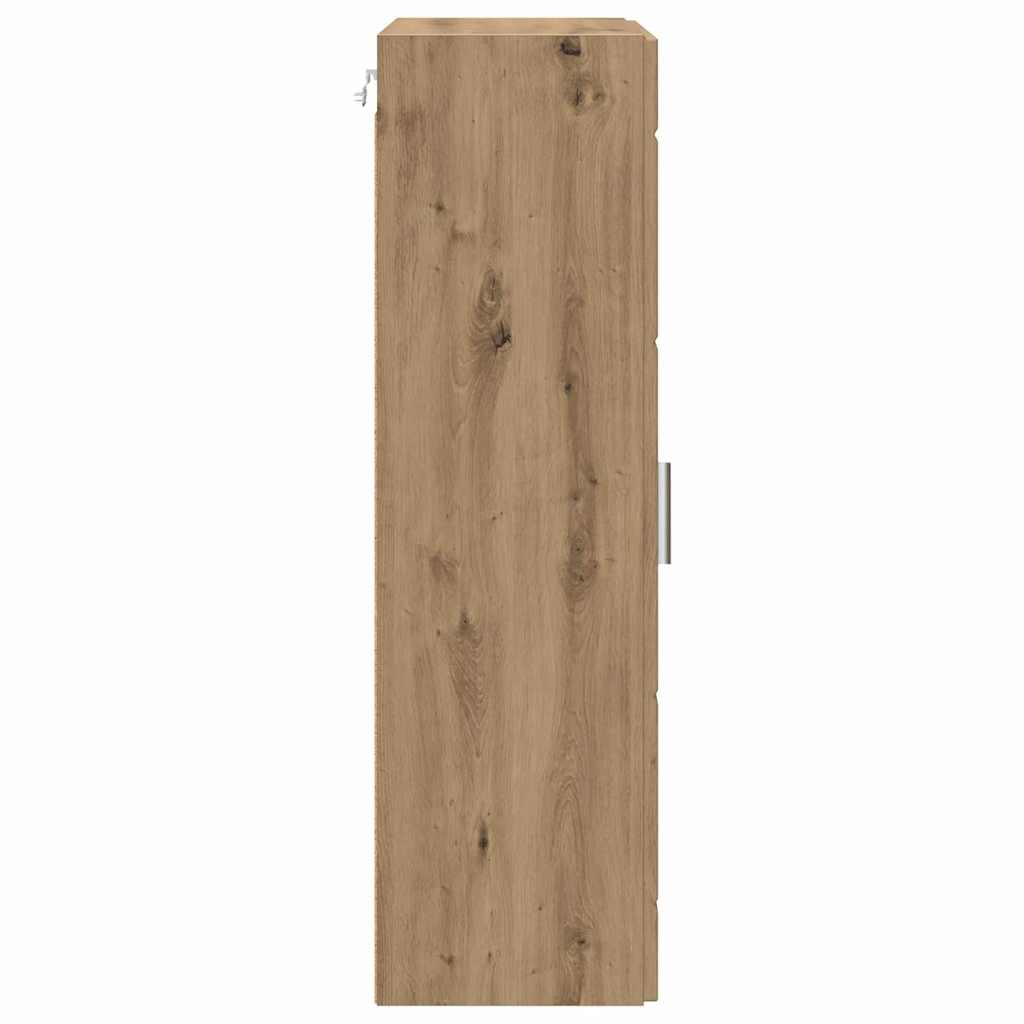 Cabinet en Bois avec stockage Chêne artisanal 50 x 29 x 100 cm - XIOS