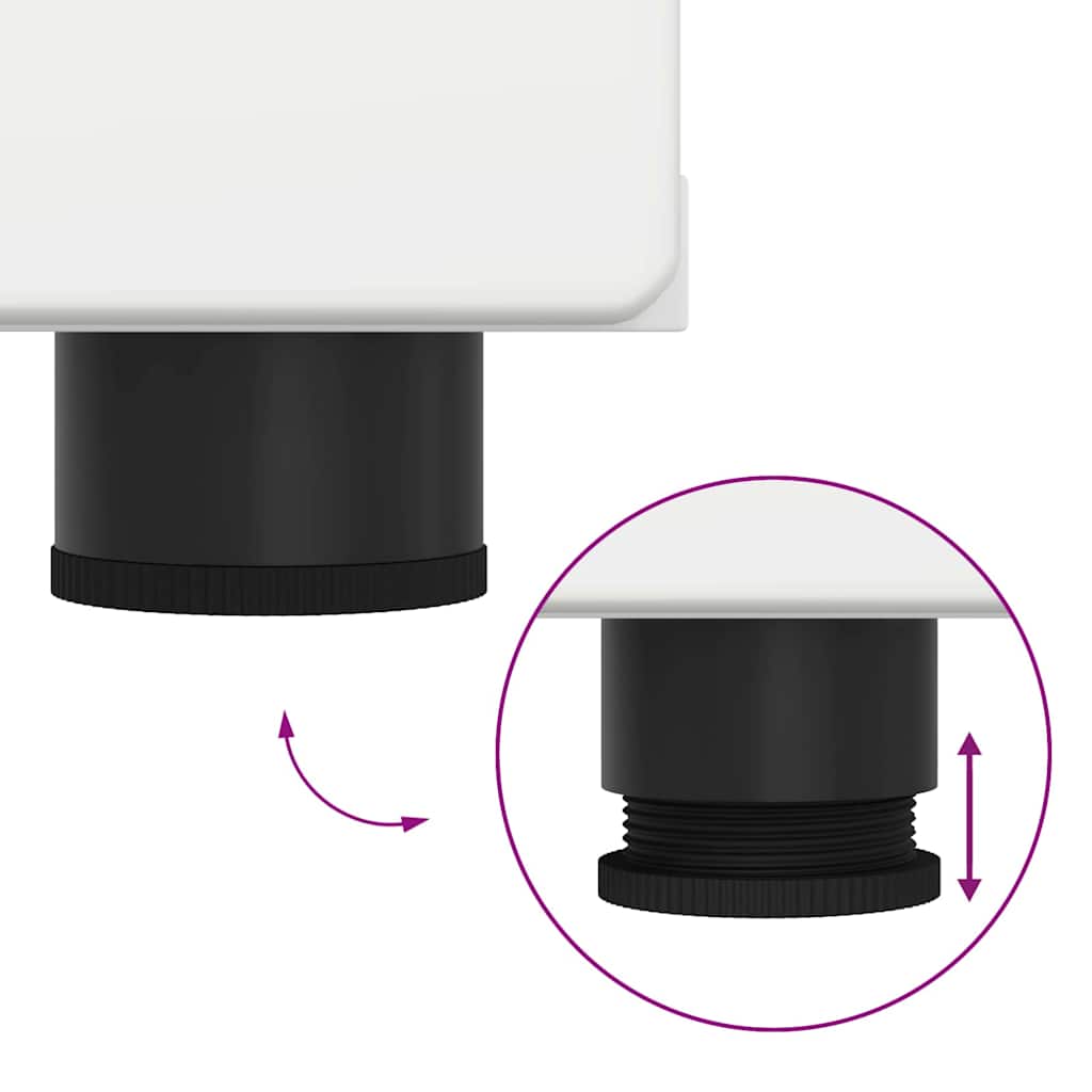 Cabinet en Bois Blanc 150 x 39 x 30 cm Bois d'ingénierie - XIOS