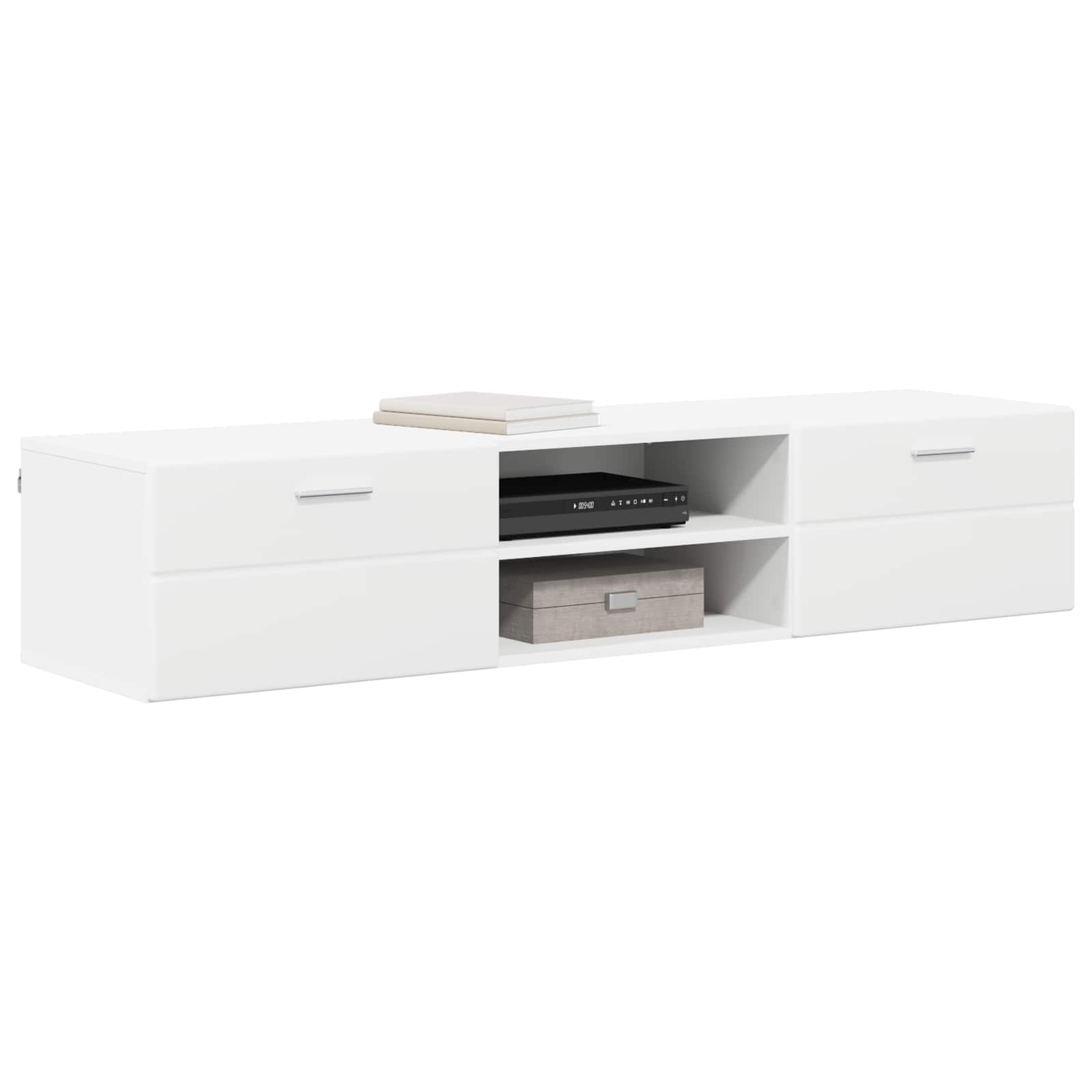 Cabinet en Bois Blanc 150 x 39 x 30 cm Bois d'ingénierie - XIOS