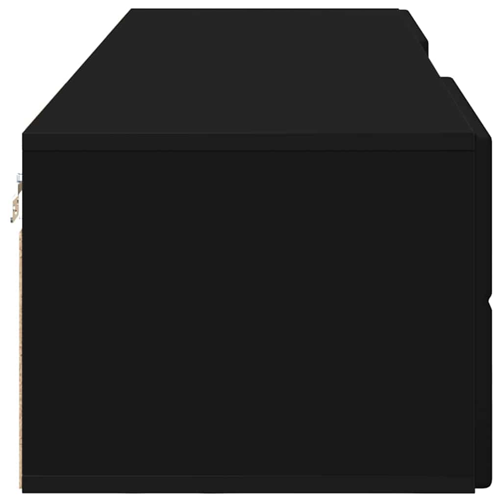 Meuble TV avec tiroir Noir 150 x 39 x 30 cm Bois d'ingénierie - XIOS