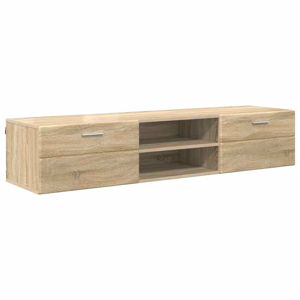 Meuble TV Chêne sonoma 150 x 39 x 30 cm Bois d'ingénierie - XIOS
