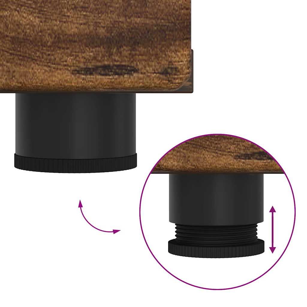 Cabinet en Bois Chêne fumé 150 x 39 x 30 cm Bois d'ingénierie - XIOS