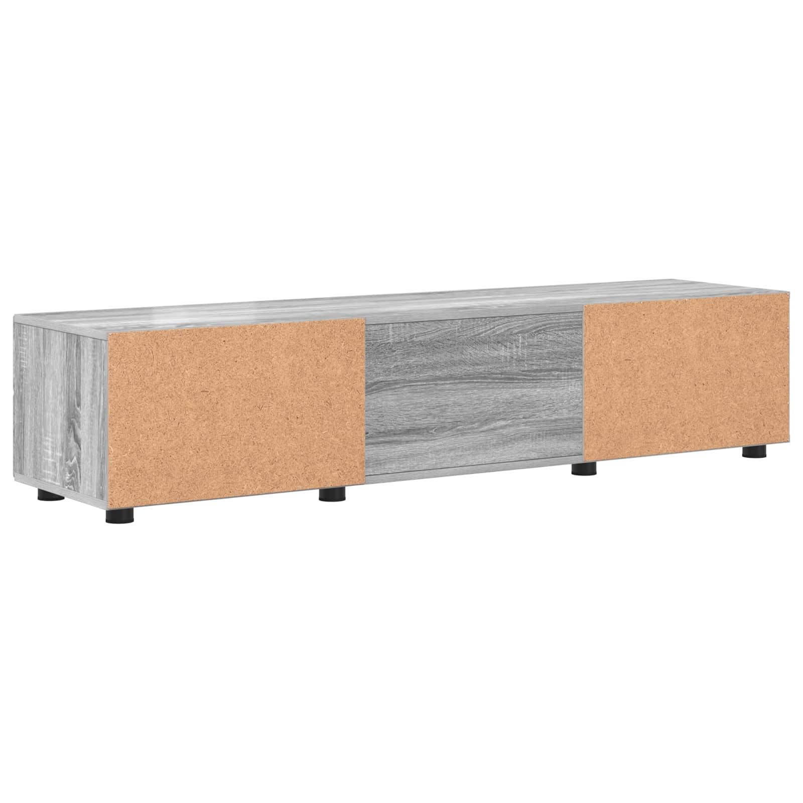 Cabinet en Bois Gris Sonoma 150 x 39 x 30 cm Bois d'ingénierie - XIOS