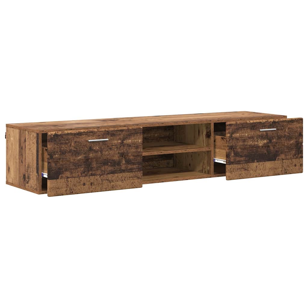 Meuble TV Bois ancien 150 x 39 x 30 cm Bois d'ingénierie - XIOS
