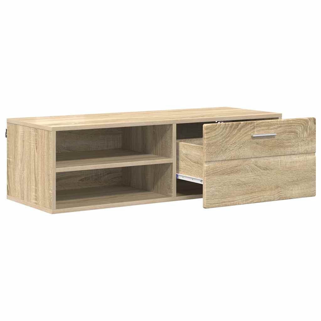Meuble TV Chêne sonoma 100.5 x 39 x 30 cm Bois d'ingénierie - XIOS