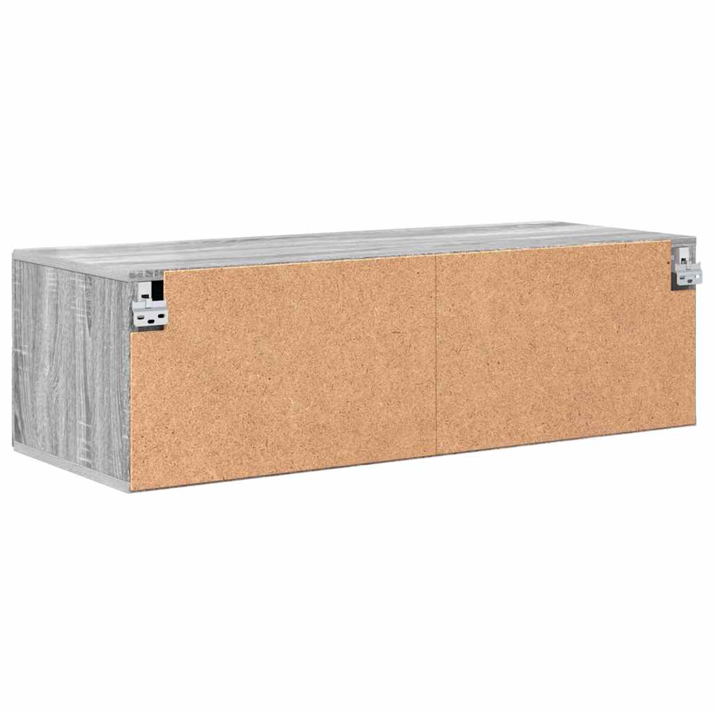 Cabinet en Bois avec tiroir Gris Sonoma 100,5 x 39 x 30 cm - XIOS