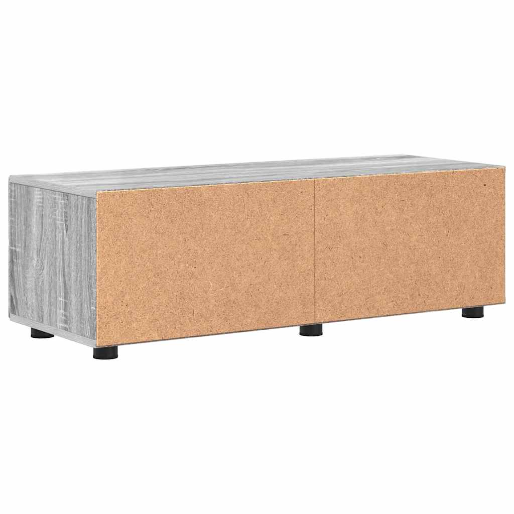 Meuble TV Sonoma gris 100.5 x 39 x 30 cm Bois d'ingénierie - XIOS
