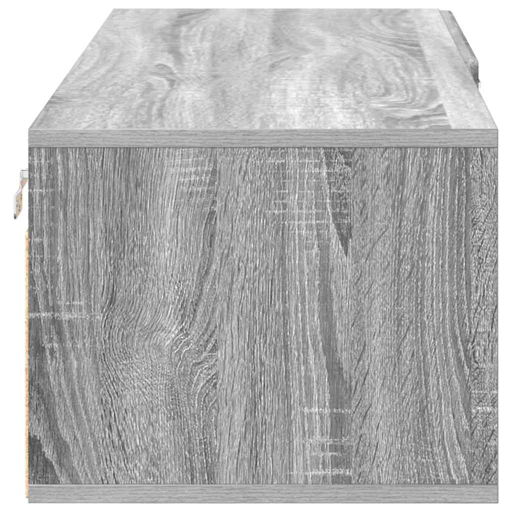Cabinet en Bois avec tiroir Gris Sonoma 100,5 x 39 x 30 cm - XIOS