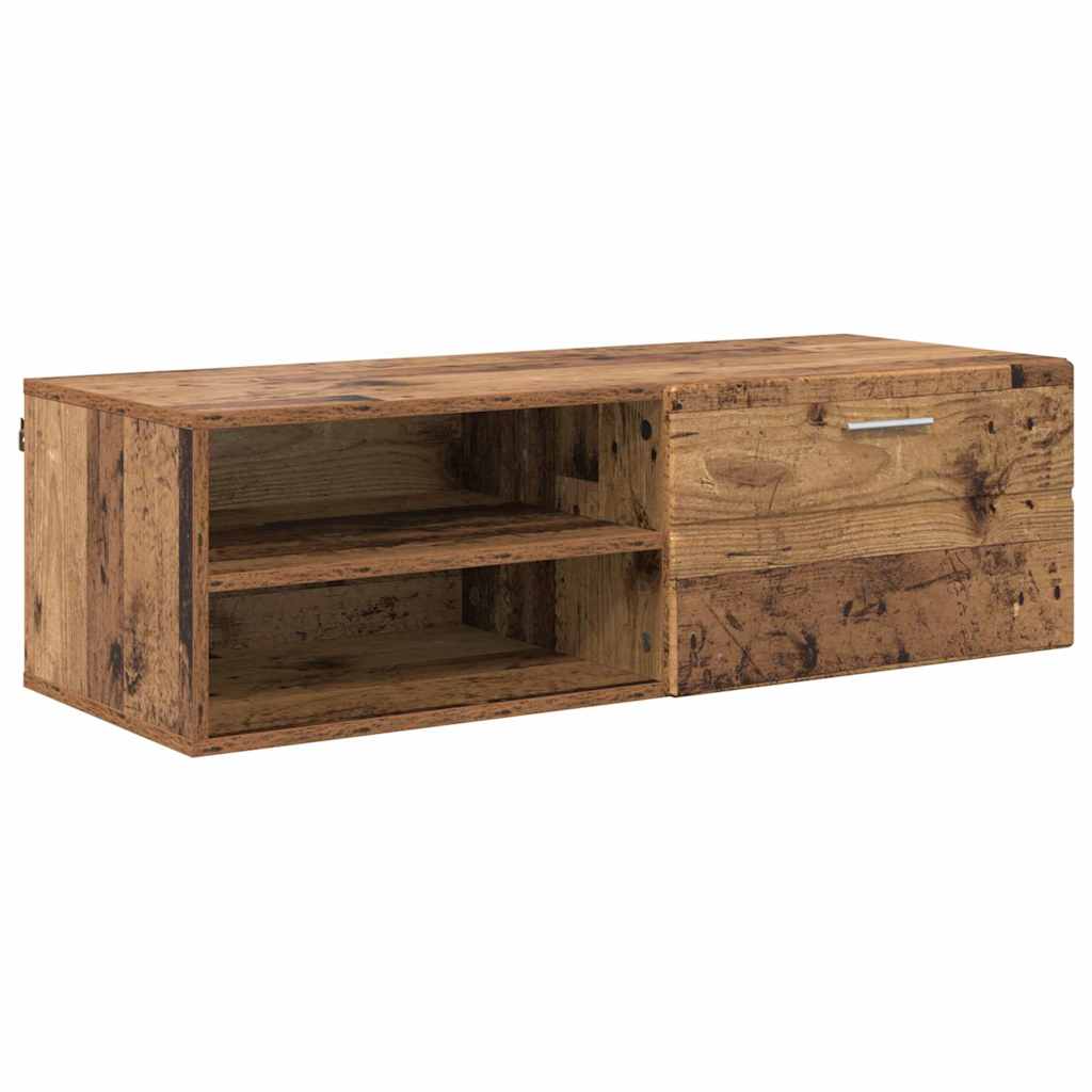Cabinet en Bois avec tiroir Bois Ancien 100,5 x 39 x 30 cm - XIOS