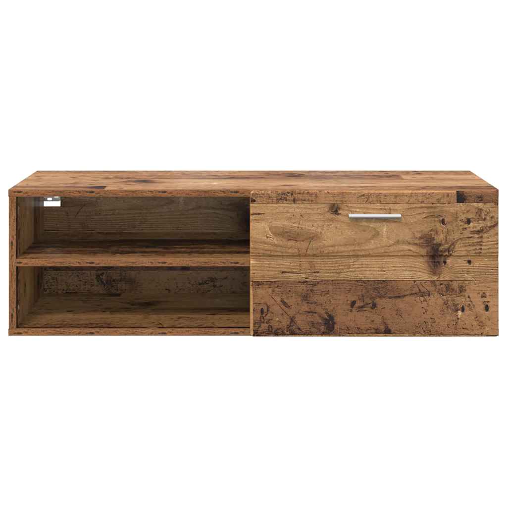 Cabinet en Bois avec tiroir Bois Ancien 100,5 x 39 x 30 cm - XIOS