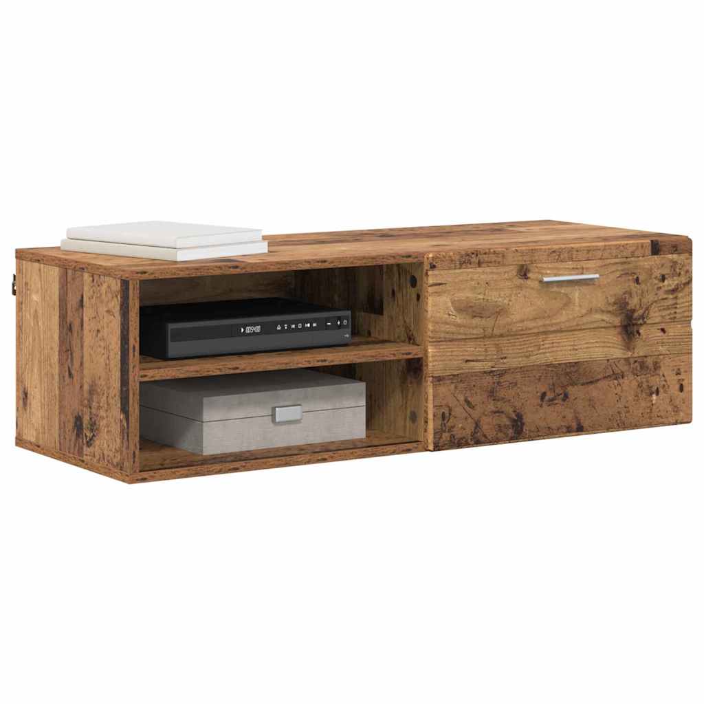 Cabinet en Bois avec tiroir Bois Ancien 100,5 x 39 x 30 cm - XIOS